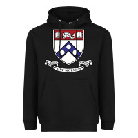 Black the pennsylvania quakers Heavyweight Hoodie - linhVisuals