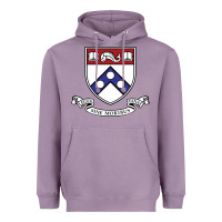 Lavender the pennsylvania quakers Heavyweight Hoodie - linhVisuals