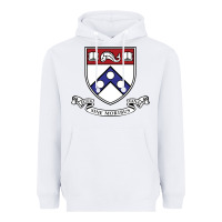 White the pennsylvania quakers Heavyweight Hoodie - linhVisuals
