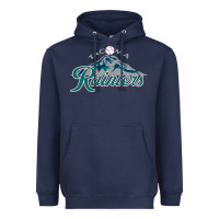 Navy the tacoma rainiers Baseball Heavyweight Hoodie - linhVisuals