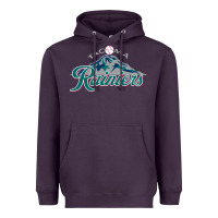 Plum the tacoma rainiers Baseball Heavyweight Hoodie - linhVisuals