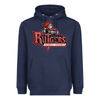 Navy the rutgers scarlet knights Heavyweight Hoodie - linhVisuals