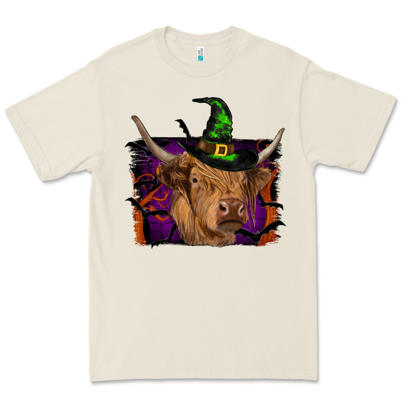Highland Cow Halloween Premium Tee by RanaPortraitStore | Teevron