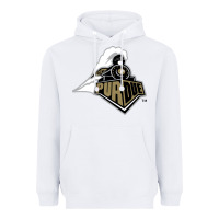 White purdue boilermakers Heavyweight Hoodie - linhVisuals