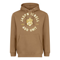 Toasted Coconut jason isbell and the 400 unit Heavyweight Hoodie - linhVisuals