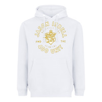 White jason isbell and the 400 unit Heavyweight Hoodie - linhVisuals