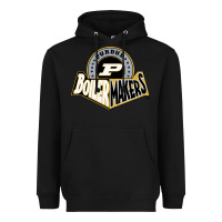 Black purdue boilermakers Heavyweight Hoodie - linhVisuals