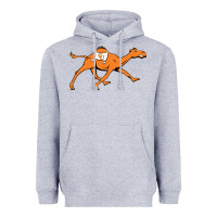 Heather Grey campbell fighting camels Heavyweight Hoodie - linhVisuals