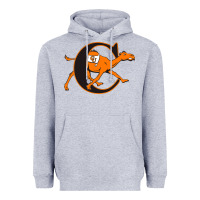 Heather Grey campbell fighting camels Heavyweight Hoodie - linhVisuals
