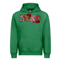 Emerald xoxo highland cow Urban Hoodie - RanaPortraitStore