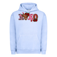 Pigment Grape Ice xoxo highland cow Urban Hoodie - RanaPortraitStore