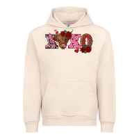 Sandshell xoxo highland cow Urban Hoodie - RanaPortraitStore