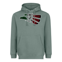 Sage hecho en mexico aztec calendar mexican eagle t shirt Heavyweight Hoodie - linhVisuals