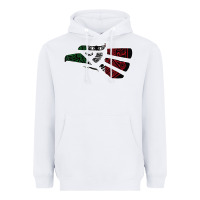 White hecho en mexico aztec calendar mexican eagle t shirt Heavyweight Hoodie - linhVisuals