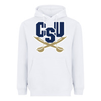 White charleston southern buccaneers Heavyweight Hoodie - linhVisuals