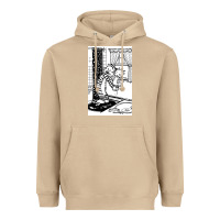 Mushroom calvin Heavyweight Hoodie - linhVisuals