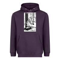 Plum calvin Heavyweight Hoodie - linhVisuals