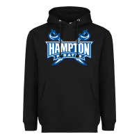 Black hampton pirates Heavyweight Hoodie - linhVisuals
