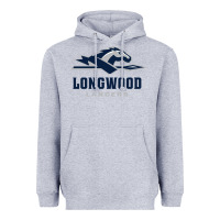 Heather Grey longwood lancers Heavyweight Hoodie - linhVisuals
