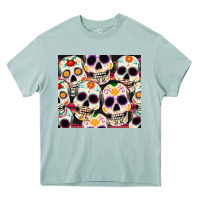 Arona cinco de mayo skull Heavy Core Tee - CowGirlArtShop