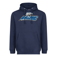 Navy unc asheville bulldogs Heavyweight Hoodie - linhVisuals