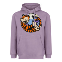 Lavender calvin Heavyweight Hoodie - linhVisuals