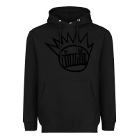 Black suitable-ween-boognish-worn Heavyweight Hoodie - linhVisuals
