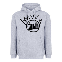 Heather Grey suitable-ween-boognish-worn Heavyweight Hoodie - linhVisuals