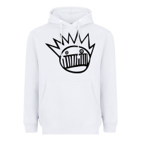 White suitable-ween-boognish-worn Heavyweight Hoodie - linhVisuals