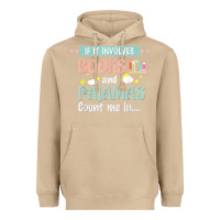 Mushroom if it involves books and pajamas book lover gift tee t shirt Heavyweight Hoodie - linhVisuals