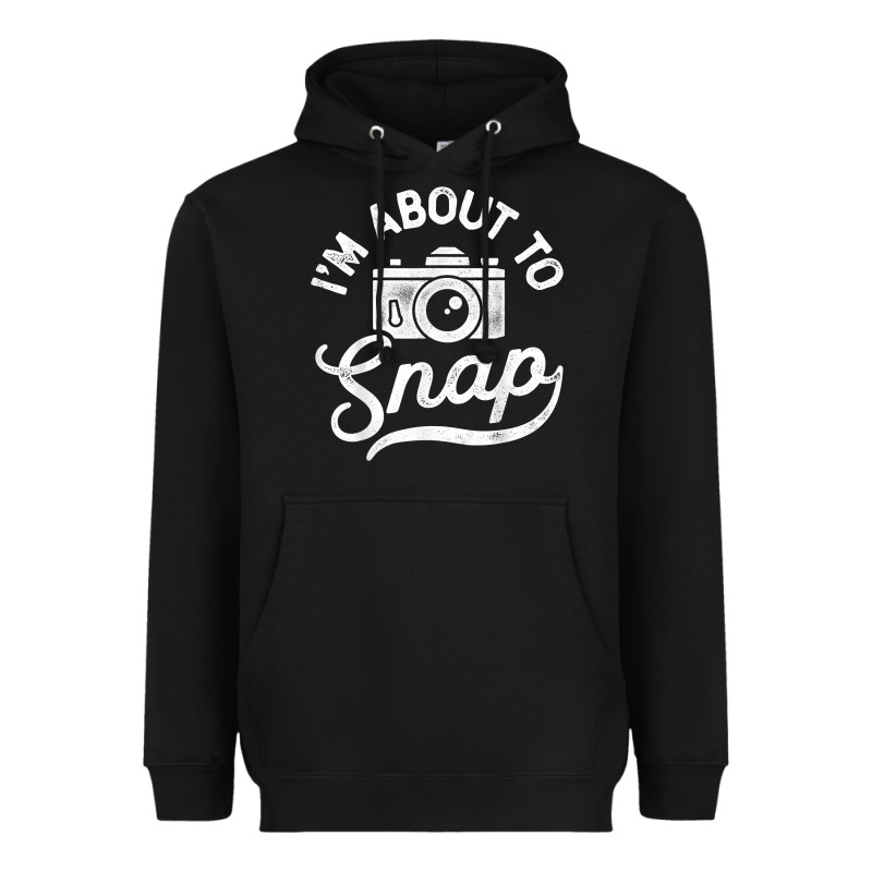 I'm About To Snap Photography Photographer Camera Men Women T Shirt Heavyweight Hoodie by linhVisuals | Teevron