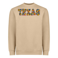 Mushroom texas serape sunflower Heavyweight Sweatshirt - AdoDesignShop