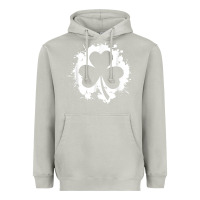 Moon Dust irish pride clover leaf  saint irish pats st. patrick's day t shirt Heavyweight Hoodie - linhVisuals