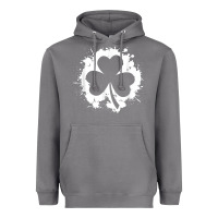 Storm irish pride clover leaf  saint irish pats st. patrick's day t shirt Heavyweight Hoodie - linhVisuals