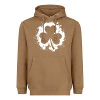 Toasted Coconut irish pride clover leaf  saint irish pats st. patrick's day t shirt Heavyweight Hoodie - linhVisuals