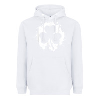 White irish pride clover leaf  saint irish pats st. patrick's day t shirt Heavyweight Hoodie - linhVisuals