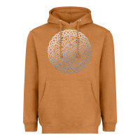 Meerkat ireland celtic knotwork design ornament wolf original celtic pullover Heavyweight Hoodie - linhVisuals