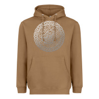 Toasted Coconut ireland celtic knotwork design ornament wolf original celtic pullover Heavyweight Hoodie - linhVisuals