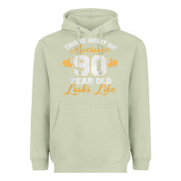 Matcha 90th birthday novelty gift awesome 90 year old t shirt Heavyweight Hoodie - linhVisuals