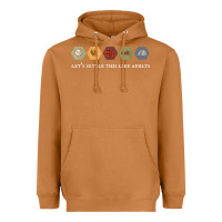 Meerkat let's settle this like adults board game night shirt Heavyweight Hoodie - linhVisuals