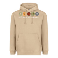 Mushroom let's settle this like adults board game night shirt Heavyweight Hoodie - linhVisuals