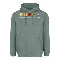 Sage let's settle this like adults board game night shirt Heavyweight Hoodie - linhVisuals
