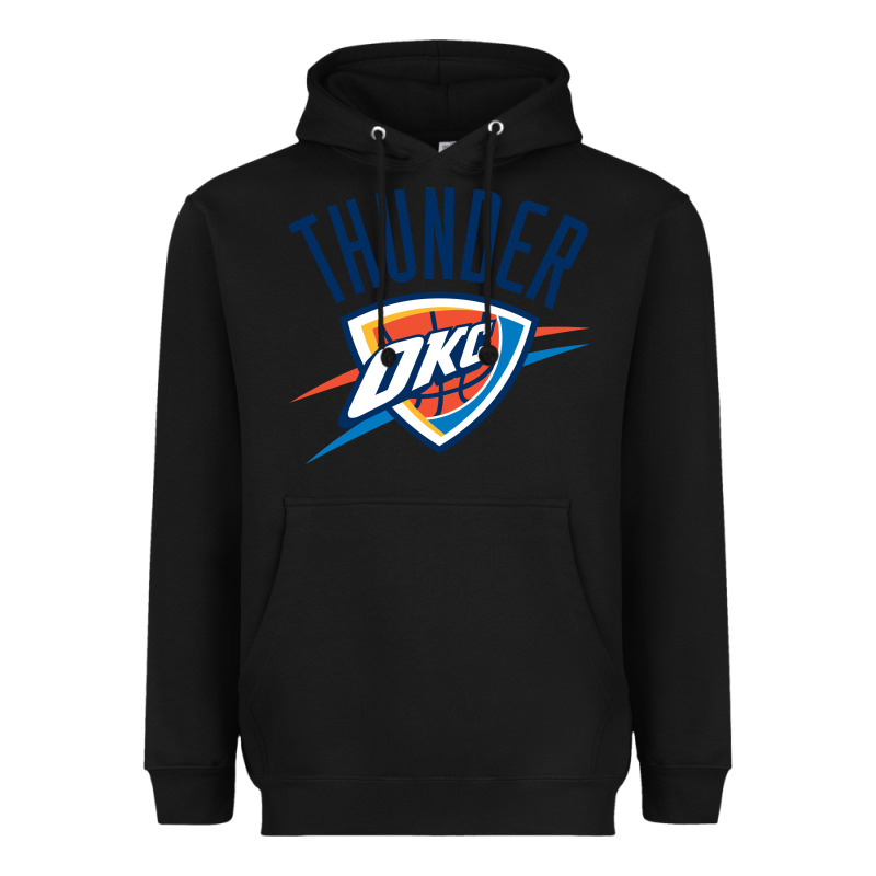 Suitable-oklahoma-city-thunder-worn Heavyweight Hoodie by linhVisuals | Teevron
