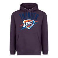 Plum suitable-oklahoma-city-thunder-worn Heavyweight Hoodie - linhVisuals