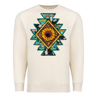 Sandshell aztec leopard sunflower Premium Sweatshirt - JahusDesignShop