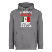 Storm my husband is mexican nothing scares me funny husband zip hoodie Heavyweight Hoodie - linhVisuals