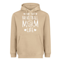 Mushroom basketball t  shirt basketball mom life t  shirt Heavyweight Hoodie - linhVisuals