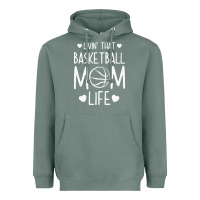 Sage basketball t  shirt basketball mom life t  shirt Heavyweight Hoodie - linhVisuals