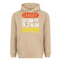 Mushroom funny danger grumpy old man sarcastic saying, retirement t shirt Heavyweight Hoodie - linhVisuals