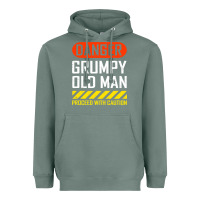 Sage funny danger grumpy old man sarcastic saying, retirement t shirt Heavyweight Hoodie - linhVisuals